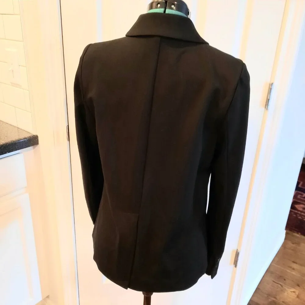 NEW Universal Standard Janelle Stretch Tailored Blazer in Black